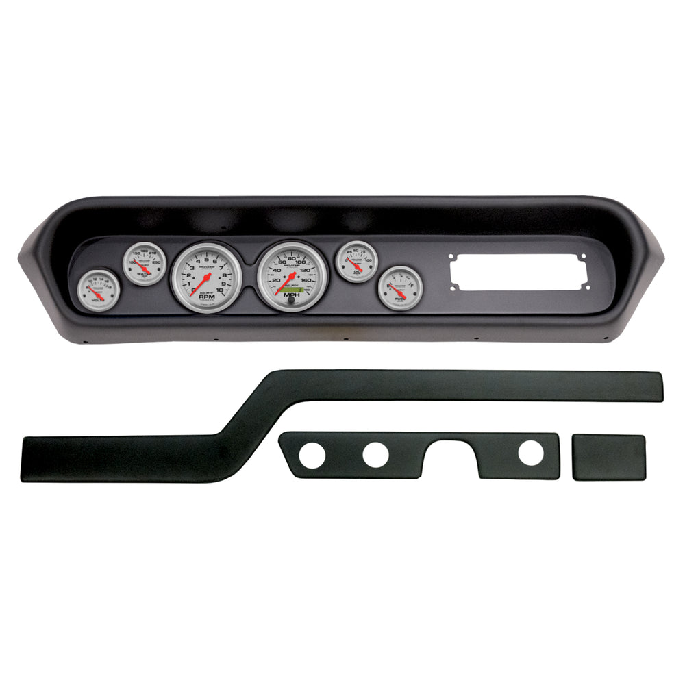 AutoMeter 6 Gauge Direct-Fit Dash Kit, Pontiac Gto/Lemans 64-65, Ultra-Lite