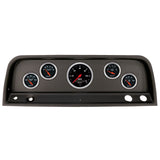 5 GAUGE DIRECT-FIT DASH KIT, CHEVROLET TRUCK 64-66, DESIGNER BLACK