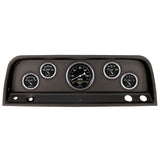 5 GAUGE DIRECT-FIT DASH KIT, CHEVROLET TRUCK 64-66, OLD TYME BLACK