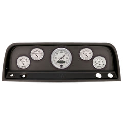 AutoMeter 5 Gauge Direct-Fit Dash Kit, Chevrolet Truck 64-66, Old Tyme White