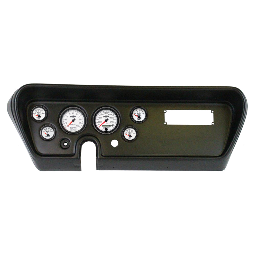AutoMeter 6 Gauge Direct-Fit Dash Kit, Pontiac Gto 66, Phantom II