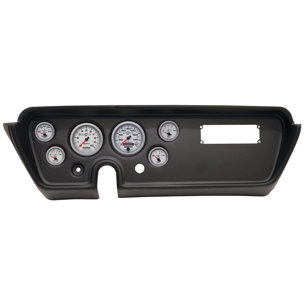 AutoMeter 6 Gauge Direct-Fit Dash Kit, Pontiac Gto/Lemans 67, Ultra-Lite II