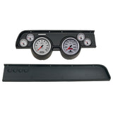 GAUGE KIT, 6 PC, (5" X2, 2 1/16" X4), MERC COUGAR NO AC 67-68, ULTRA-LITE II
