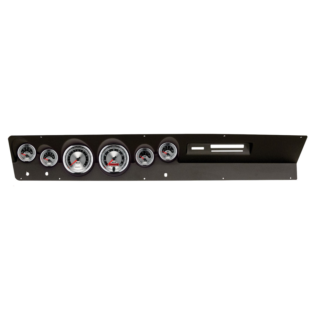 AutoMeter 6 Gauge Direct-Fit Dash Kit, Dodge Dart 67-69, American Muscle (2119-01)