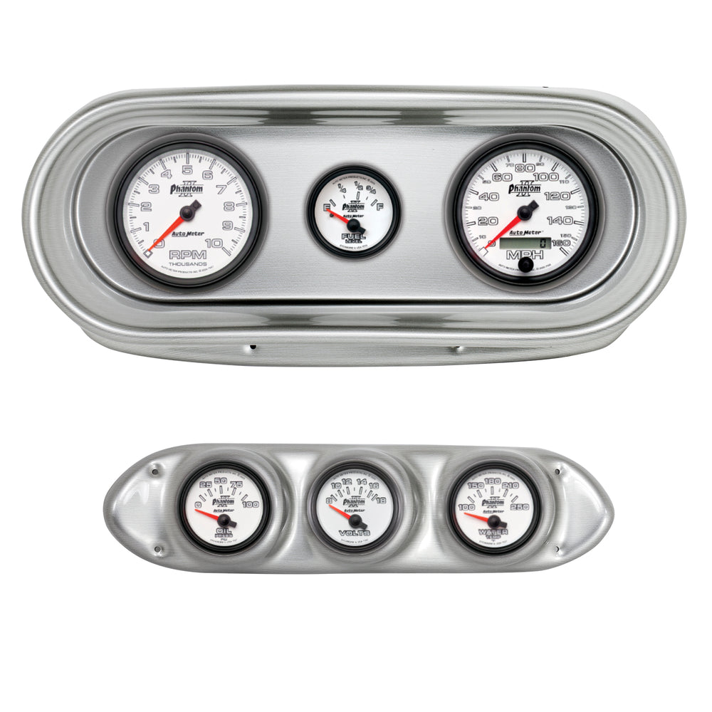 AutoMeter 6 Gauge Direct-Fit Dash Kit, Nova 62-65, Phantom II