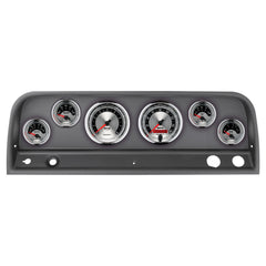 AutoMeter 6 Gauge Direct-Fit Dash Kit, Chevy Truck 64-66, American Muscle (2128-01)