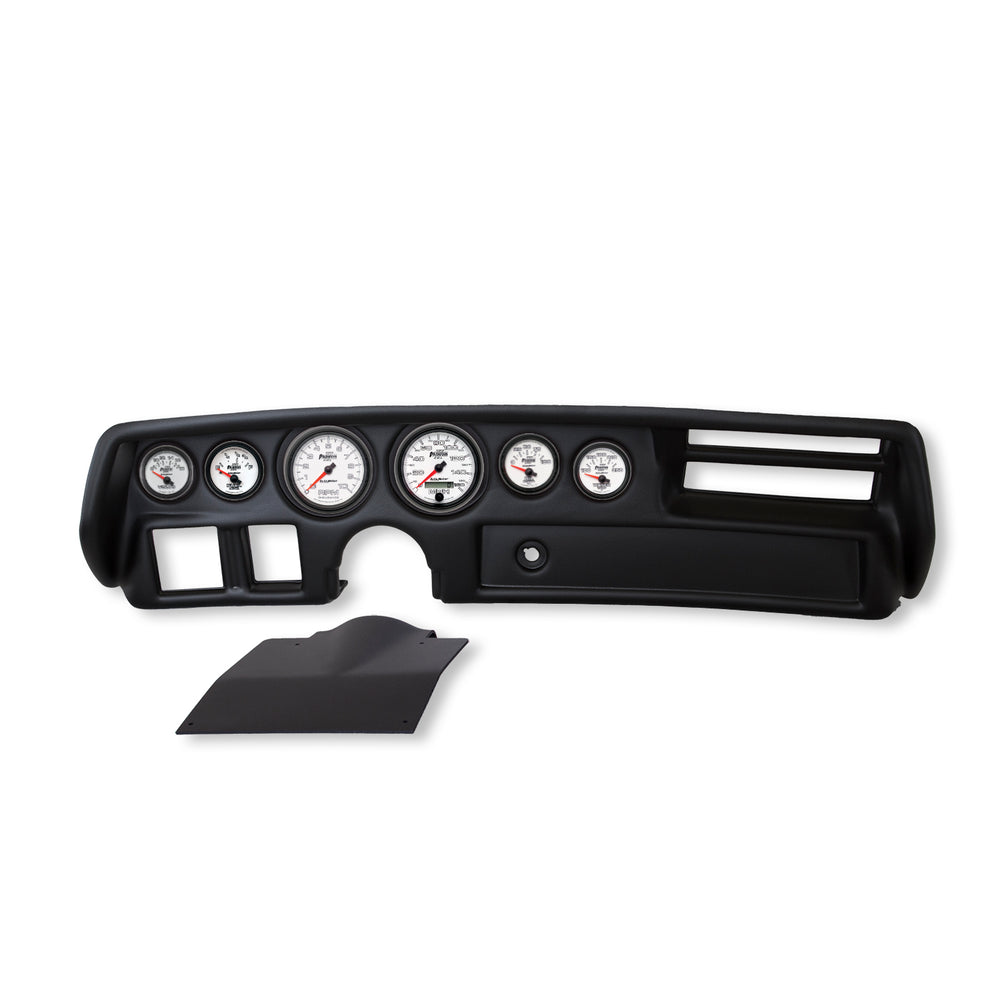 AutoMeter 6 Gauge Direct-Fit Dash Kit, Chevelle / EL Camino / Malibu 70-72, Phantom II
