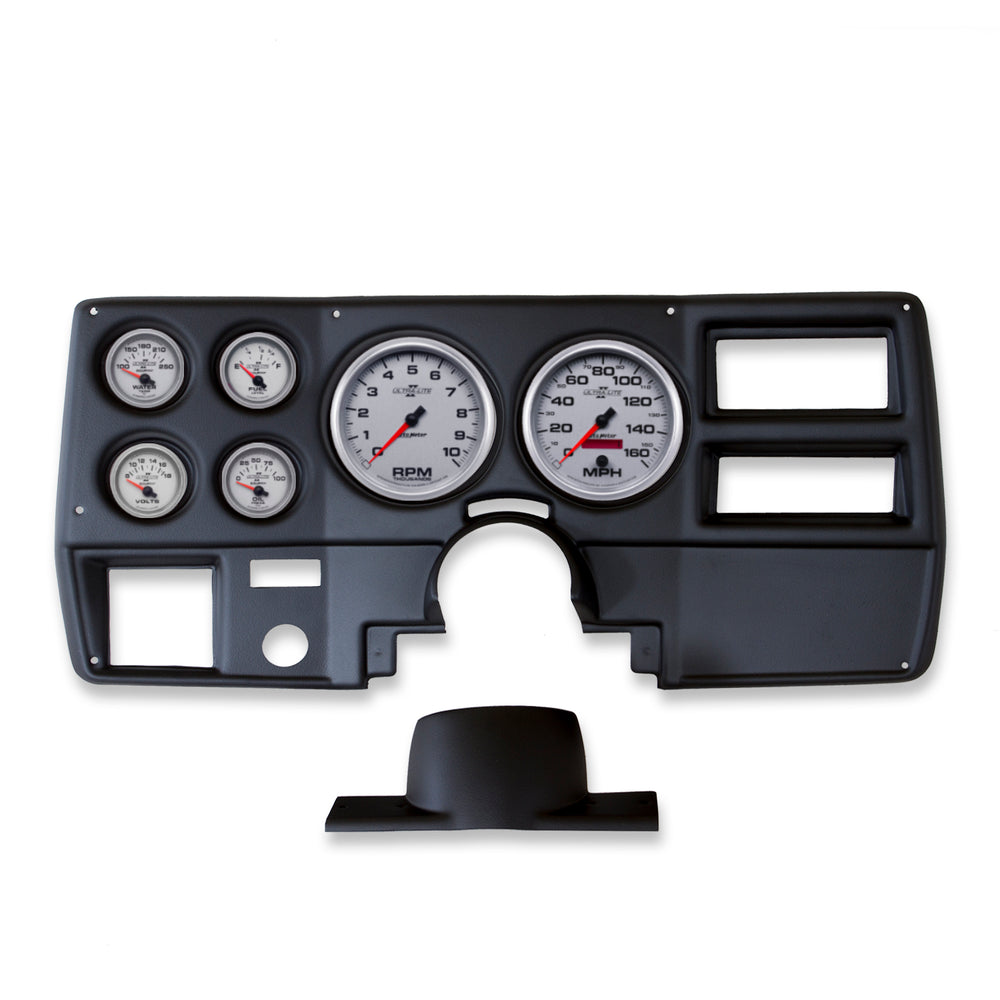 AutoMeter 6 Gauge Direct-Fit Dash Kit, Chevy Truck / Suburban 73-83, Ultra-Lite II