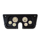 6 GAUGE DIRECT-FIT DASH KIT, CHEVY TRUCK C/K/K5/SUBURBN 67-72, ANTIQUE BEIGE