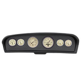 6 GAUGE DIRECT-FIT DASH KIT, FORD TRUCK 61-66, ANTIQUE BEIGE
