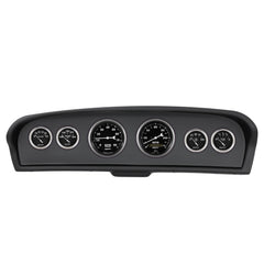 AutoMeter 6 Gauge Direct-Fit Dash Kit, Ford Truck 61-66, Old Tyme Black