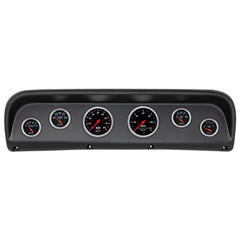 AutoMeter 6 Gauge Direct-Fit Dash Kit, Ford Truck 67-72, Designer Black (2145-06)