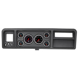 6 GAUGE DIRECT-FIT DASH KIT, FORD TRUCK 73-79, DESIGNER BLACK (2146-06)