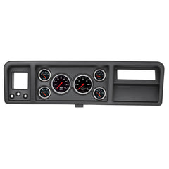 AutoMeter 6 Gauge Direct-Fit Dash Kit, Ford Truck 73-79, Designer Black (2146-06)