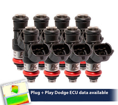 Fuel Injector Clinic Fuel Injector Set (240 Lbs/hr At OE 58 PSI Fuel Pressure, High-Z) (IS153-2150H-SC)