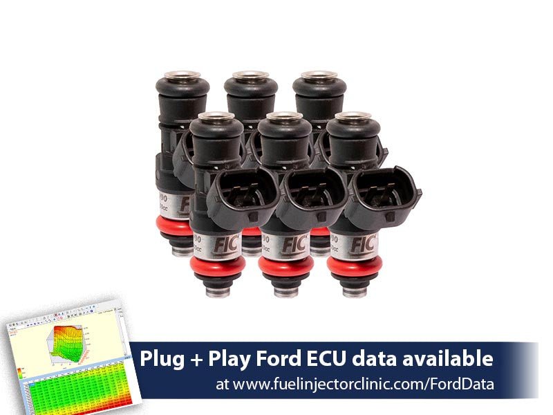 Fuel Injector Clinic Fuel Injector Set (200 Lbs/hr At 43.5 PSI Fuel Pressure) (IS409-2150H)