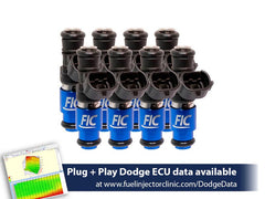 Fuel Injector Clinic Fuel Injector Set (240 Lbs/hr At OE 58 PSI Fuel Pressure, High-Z) (IS153-2150H)