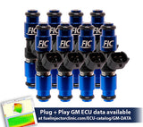 Fuel Injector Clinic Fuel Injector Set (240 Lbs/hr At OE 58 PSI Fuel Pressure, High-Z) (IS300-2150H)