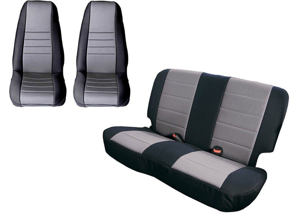 Rugged Ridge Seat Covers — 1980-1990 Jeep Wrangler YJ