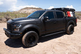 Raptor Series 5" OEM Style Full Tread Running Boards Black Textured 2203-0366BT