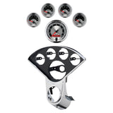 5 GAUGE DIRECT-FIT DASH KIT, CHEVY TRUCK 55-59, AMERICAN MUSCLE (2208-01)