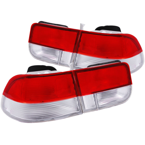 ANZO USA - Tail Light Assembly - 221147 — 1996-2000 Honda Civic