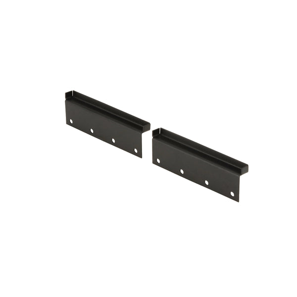 Carr Gutter-less Mount Kit; XP3 Black Powder Coat Light Bar Mounting Kit — for select Dodge trucks (221501)