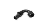 Vibrant Performance - 22204 - Push-On 120 Degree Hose End Elbow Fitting; Size: -4AN