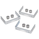 Putco 2019+ Ranger (Works with Luminix Block Lamps/Part# 10004 Or 10007)Black Luminix Hood Brackets