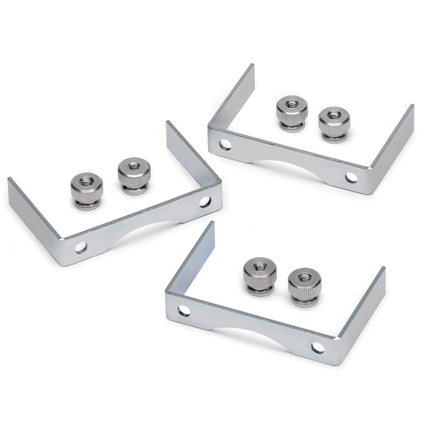Putco 2019+ Ranger (Works with Luminix Block Lamps/Part# 10004 Or 10007)Black Luminix Hood Brackets