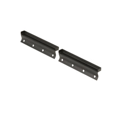 Carr Gutter-less Mount Kit; XP3 Black Powder Coat Light Bar Mounting Kit (222741)