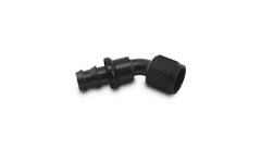 Vibrant Performance - 22406 - Push-On 45 Degree Hose End Elbow Fitting - Size: -6AN