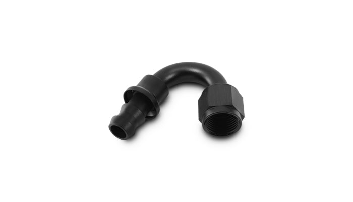 Vibrant Performance - 22508 - Push-On 150 Degree Hose End Elbow Fitting - Size: -8AN