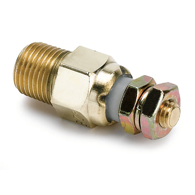 AutoMeter Sensor, Temperature, 1/8NPTF Male, Shallow Depth, Short Sweep Elec.