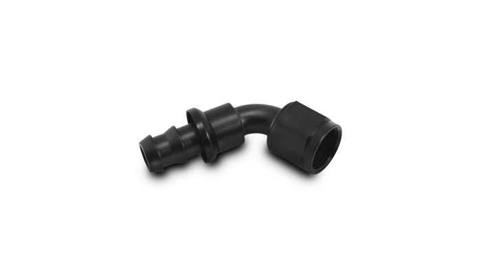 Vibrant Performance - 22608 - Push-On 60 Degree Hose End Elbow Fitting - Size: -8AN