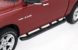 Lund Side Bars 5in Oval Bent - Black