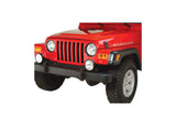 Rugged Ridge Headlight Bezel PAIR Black TRIM 8795 JEEP Wrangler - image 2