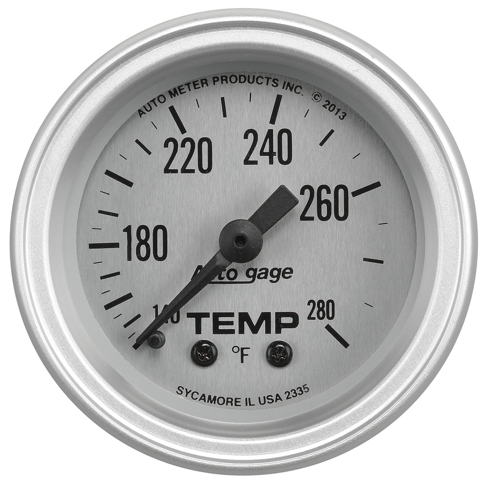 AutoMeter 2-1/16" Water Temperature, 140-280 F, Auto Gage