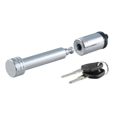 CURT 5/8 in. Dogbone Hitch Pin Lock for 2 in. Receivers, 2 Keys, Chrome (23515)