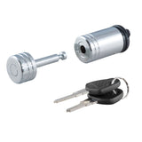 Curt Trailer Hitch Lock Coupler Lock w/2 Keys - Chrome