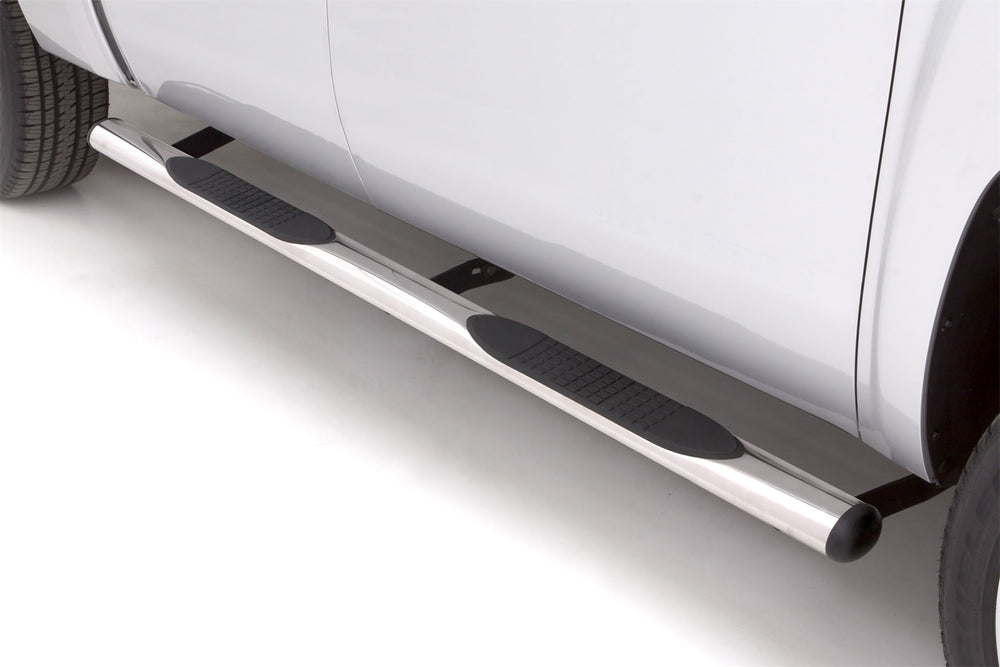 Barres latérales Lund 4 po ovales droits – Acier inoxydable