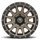 Icon Vehicle Dynamics Icon Alloys Compression Bronze 18 X 9/6 X 5.5/25Mm/6In Bs