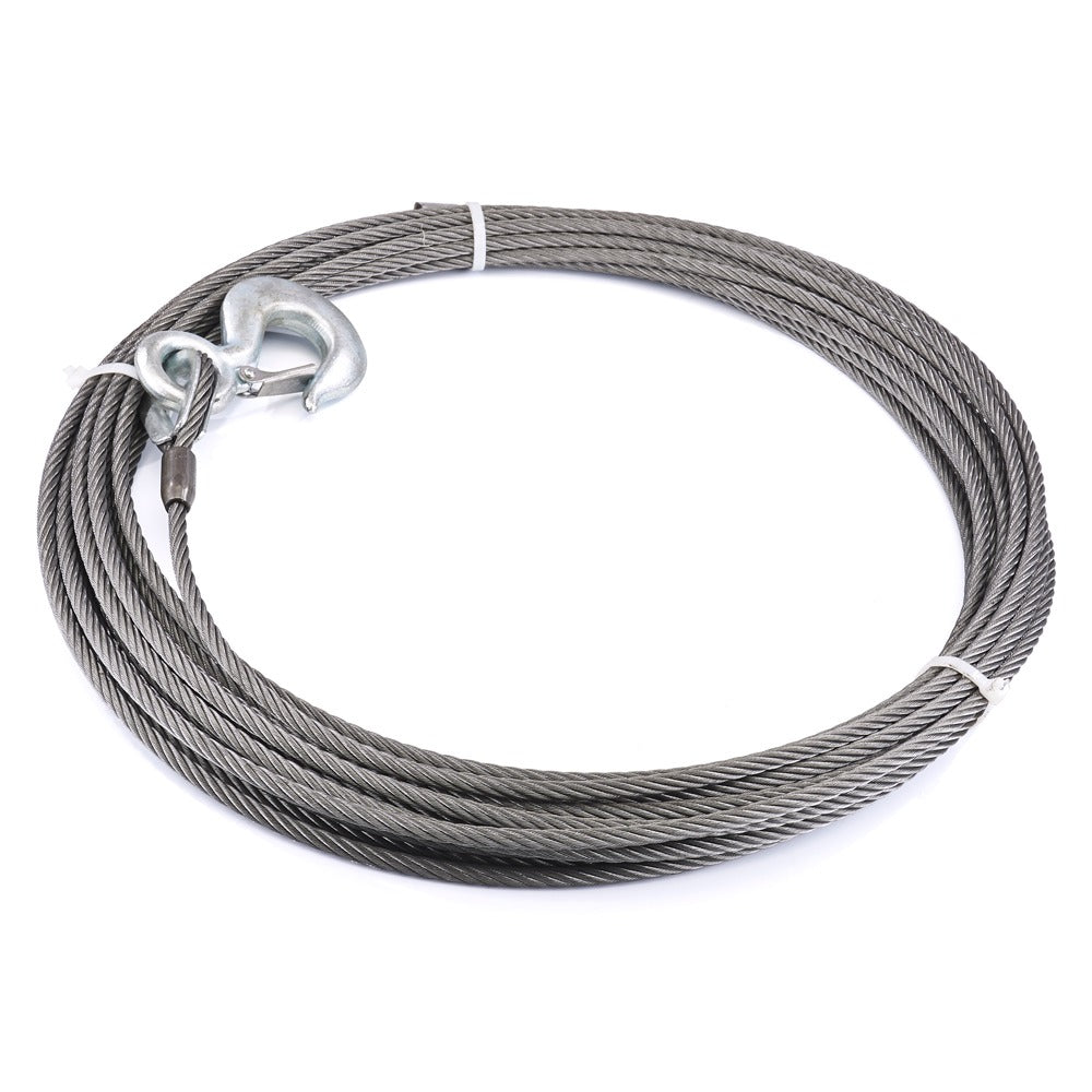 Warn Replacement Steel Winch Rope - 3/8 in x 75 ft, EIPS