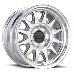 Raceline 952MC Aero 17x8.5in / 6x135 BP / 0mm Offset / 87.1mm Bore - Machined Wheel