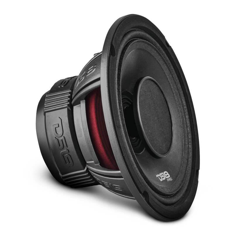 DS18 Haut-parleur de médiums 8 po 250 watts RMS 4 ohms avec cône résistant à l'eau