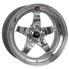 Weld Roue S71 17x4.5 / 5x4.5 / 1.7 po BS (embase basse) sans verrou de talon - poli
