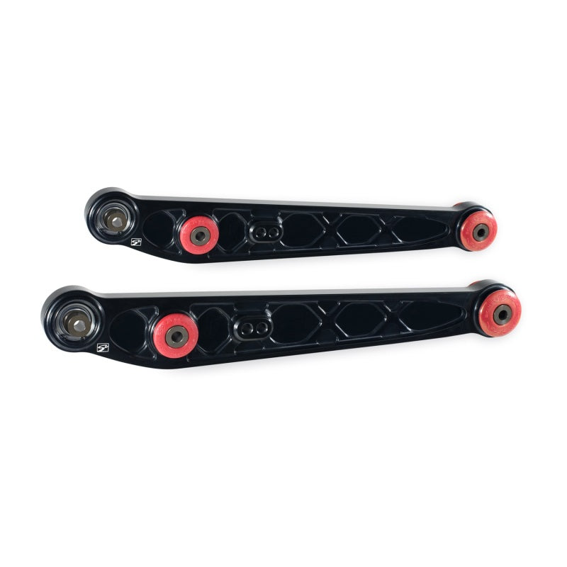 Skunk2 Jeu de bras de suspension inférieurs arrière série Alpha Honda/Acura EK - noir