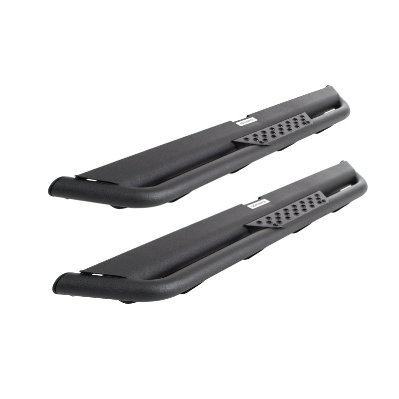 Go Rhino Marchepieds latéraux Dominator Xtreme DT - noir texturé - 57 po (marchepieds seulement/supports requis)