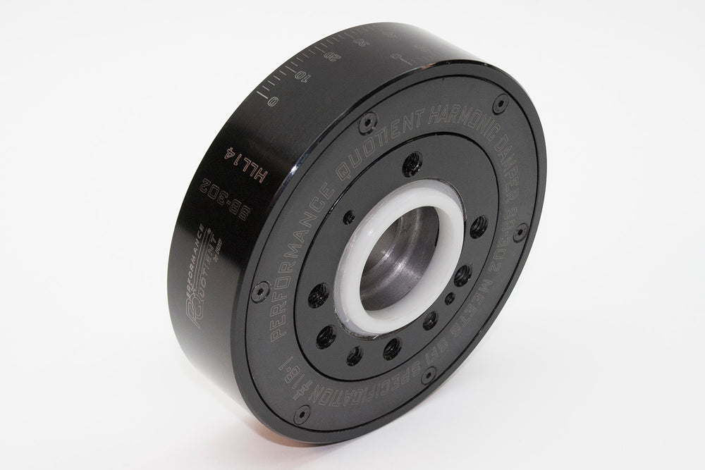 PRW - Pro Series SFI-Rated Harmonic Balancer, Black - 2430240