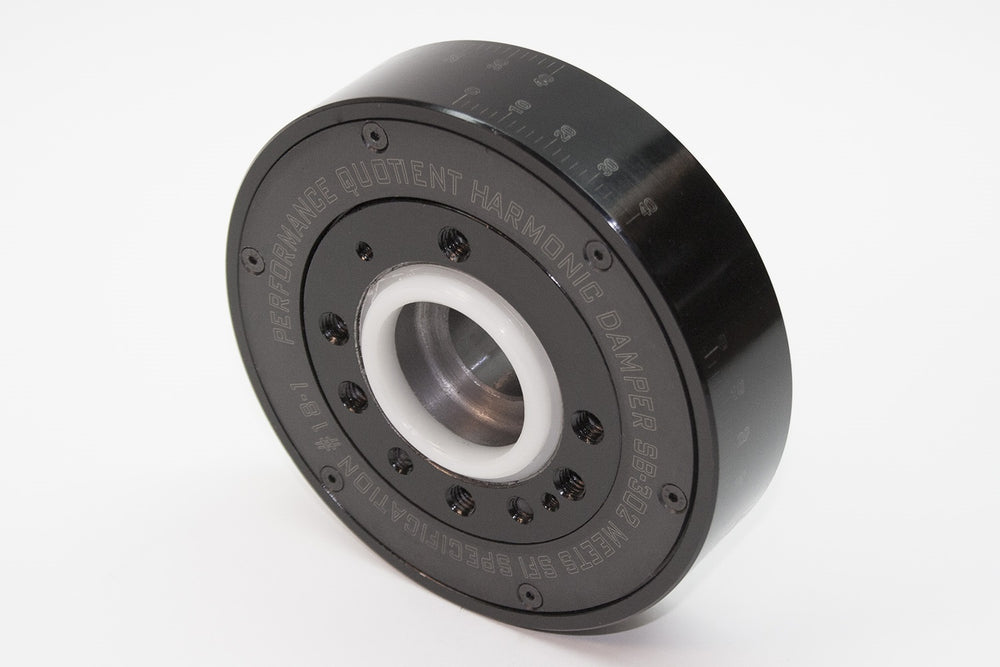 PRW - Pro Series SFI-Rated Injected-Elastomer Damper, Black - 2430241